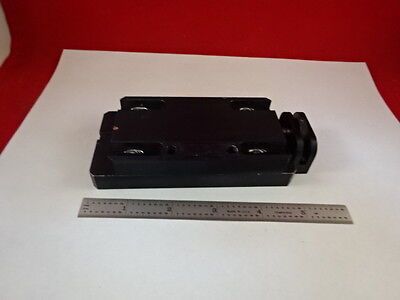 ALUMINUM ANODIZED POSITIONING SLIDE ADJUSTABLE AS IS C6-D-01