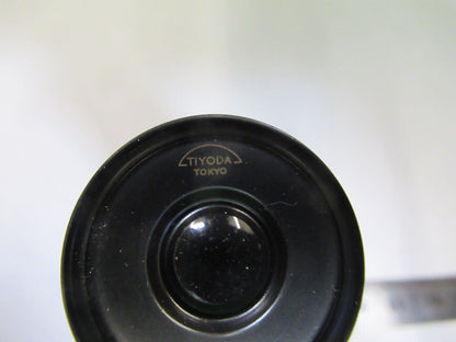 MICROSCOPE PART EYEPIECE TIYODA 5X OCULAR LENS OPTICS AS PICTURED #S2-C-82