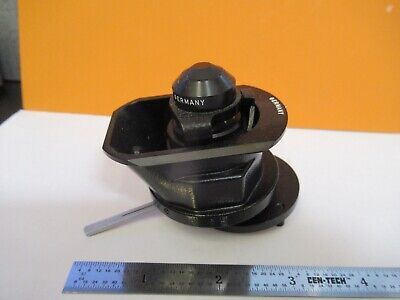 LEITZ GERMANY LABORLUX CONDENSER MICROSCOPE PART OPTICS AS PICTURED &FT-6-X9