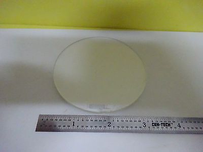 OPTICAL THICK SAPPHIRE WAFER  [chip on edge] LASER OPTICS AS IS BIN#W6-54