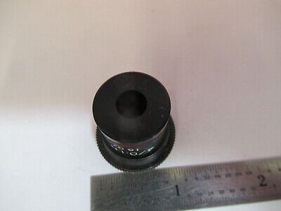 NIKON JAPAN  4X OBJECTIVE LENS MICROSCOPE PART OPTICS AS PICTURED #B1-A-61