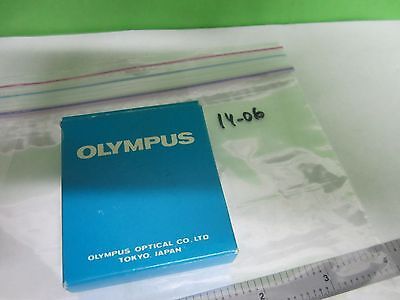 OLYMPUS LBD BLUE FILTER MICROSCOPE PART OPTICS BIN#25-14-06