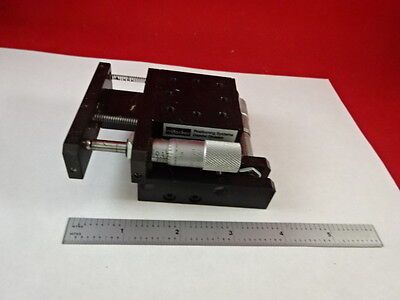 OPTICAL POSITIONER PARKER DAEDAL SLIDE MICROMETER LASER OPTICS AS IS BIN#L2-B-ii