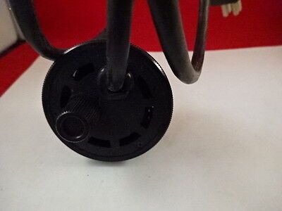 FOR PARTS MICROSCOPE SPARE LAMP CORD ILLUMINATOR UNKNOWN MAKER AS IS #R6-B-36