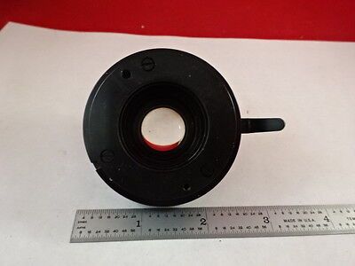 MICROSCOPE PART CONDENSER DIAPHRAGM REICHERT MICROSTAR OPTICS AS IS B#J2-B-05