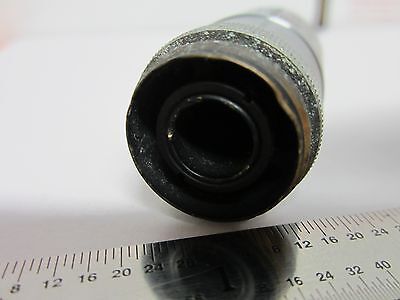 FOR PARTS MICROSCOPE OBJECTIVE REICHERT AUSTRIA EPI 28X OPTICS BIN#B3-D-9