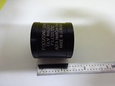 OPTICAL MAGNIFICATION LENS GLV IMAGER AGFA GERMANY OPTICS AS IS BIN#P9-14