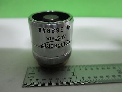 MICROSCOPE PART OBJECTIVE REICHERT AUSTRIA EPI 6.3X OPTICS AS IS BIN#T3-40