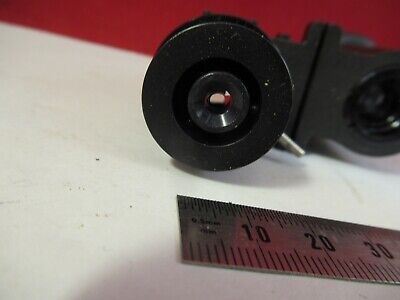 LEITZ HARDNESS TESTER OPTICS ASSEMBLY LENSES MICROSCOPE PART as pictured &W2-A50