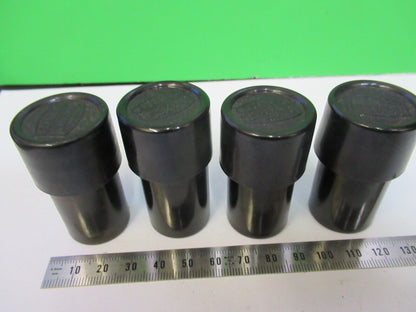 SPENCER AO LOT PLASTIC OBJECTIVE CANS MICROSCOPE PART AS PICTURED W5-B-65