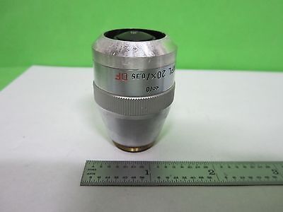 LEITZ OBJECTIVE NPL 20X DF MICROSCOPE OPTICS BIN#T5-54