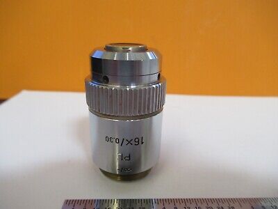 LEITZ WETZLAR OBJECTIVE 569184 PL 16X INFINITY OPTICS MICROSCOPE AS PIC &5M-A-15