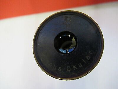 ANTIQUE BAUSCH LOMB RARE OKULAR EYEPIECE "8" MICROSCOPE AS PICTURED 8Z-A-173