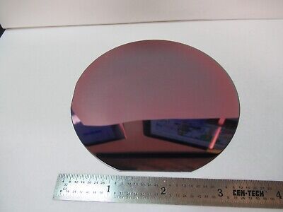 VERY NICE SAPPHIRE WAFER SINGLE CRYSTAL PLATINUM COATED AS PICTURED &7B-B-160