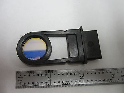 OPTICAL MICROSCOPE FILTER OPTICS AS IS BIN#Q9-64