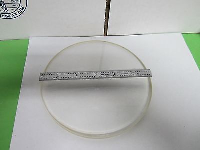 OPTICAL LARGE CONVEX CONCAVE LENS [dirty/scratches] LASER OPTICS DWR#3-D-11