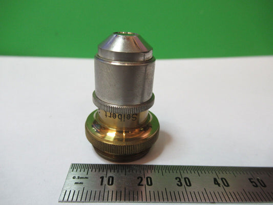 ANTIQUE SEIBERT GERMANY "2" OBJECTIVE LENS MICROSCOPE PART AS PICTURED #R1-B-05