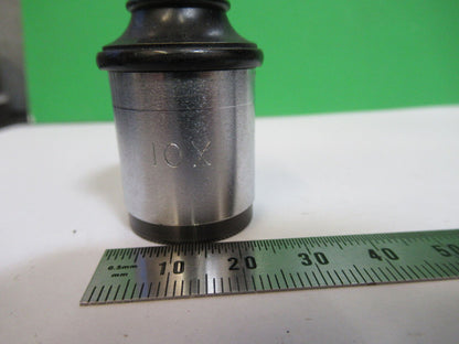 AO SPENCER  EYEPIECE 10X LENS OPTICS MICROSCOPE PART AS PICTURED &R2-A-84