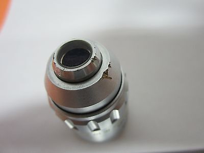 MICROSCOPE PART OBJECTIVE OLYMPUS MA 10X JAPAN INFINITY OPTICS BIN#B4-Z-10