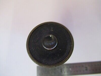 ANTIQUE BAUSCH LOMB EYEPIECE "1" OCULAR OPTICS MICROSCOPE PART AS PIC #H6-A-40