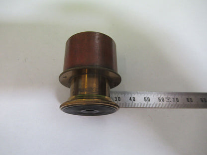 ANTIQUE BRASS RARE UK ENGLAND EYEPIECE MICROSCOPE PART AS PICTURED P2-B-21