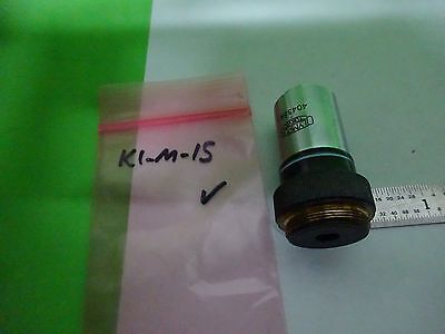 MICROSCOPE PART OBJECTIVE MPLAN 100X OLYMPUS JAPAN OPTICS BIN#K1-M-15