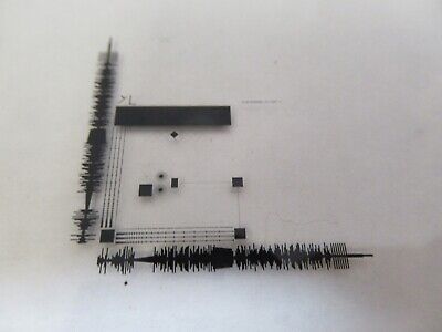 OPTICAL SHADOWMASK UNKNOWN APPLICATION GLASS OPTICS AS PICTURED &A3-B-66