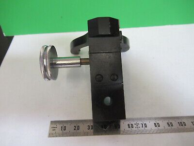 SPENCER AO ANTIQUE BRASS CONDENSER SUPPORT MICROSCOPE PART AS PICTURED &3-C-25