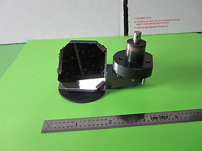 OPTICAL MICROSCOPE PART ZETOPAN REICHERT AUSTRIA INSIDE MIRROR OPTICS BIN#B5-09