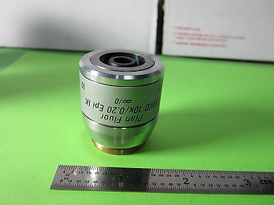 MICROSCOPE OBJECTIVE NOMARSKI LWD 10X FLUOR INFINITY DIC IK EPI OPTICS BN#A9-25