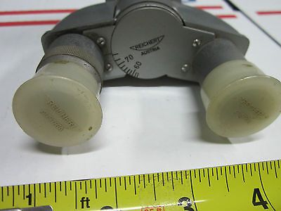 For parts MICROSCOPE REICHERT METALLOGRAPH PART HEAD AS IS BIN#33