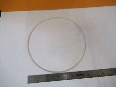 FOR PARTS OPTICAL FLAT GLASS STAGE TABLE MICROSCOPE PART AS PICTURED &4T-A-19