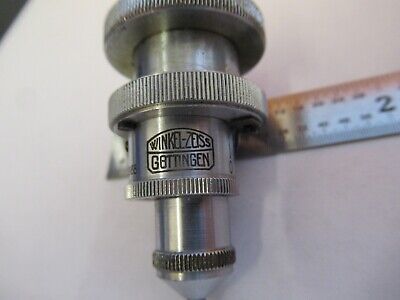 ANTIQUE WINKEL ZEISS GOTTINGEN OBJECTIVE MICROSCOPE PART AS PICTURED &7B-B-12