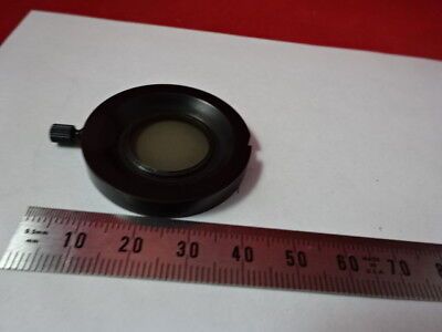 BAUSCH LOMB POL POLARIZER LENS MICROSCOPE PART OPTICS AS PICTURED &AM-A-09