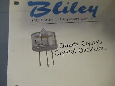 VINTAGE BROCHURE C/AR BLILEY ELECTRIC QUARTZ CRYSTAL FREQUENCY CONTROL AS PICTUR