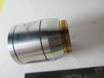 MICROSCOPE OBJECTIVE REICHERT FLUOR 20X POLYCON DIC INFINITY OPTICS B#11-DT-B