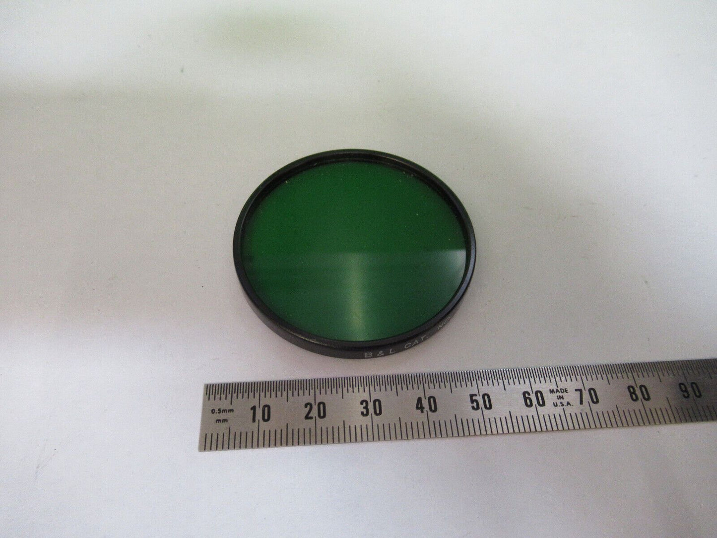 NICE  BAUSCH LOMB 31-35-61 GREEN FILTER MICROSCOPE PART AS PICTURED #W9-A-30