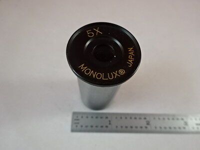 MIKROSKOPTEIL JAPAN MONOLUX 5X Okular Okularoptik WIE IST B#N7-F-13