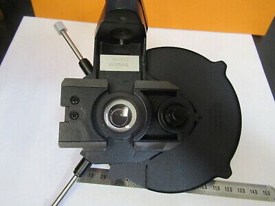 LEICA DMR GERMANY 501012 DARK FIELD CONDENSER MICROSCOPE PART AS PICTURED P6-A92