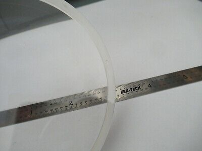 LARGE MIL SPEC OPTICAL LENS PLANO CONCAVE GLASS LASER OPTICS AS PICTURED 4B-FT11