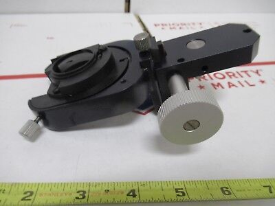 LEICA DMR GERMANY CONDENSER HOLDER MICROSCOPE PART AS PICTURED #FT-3-12