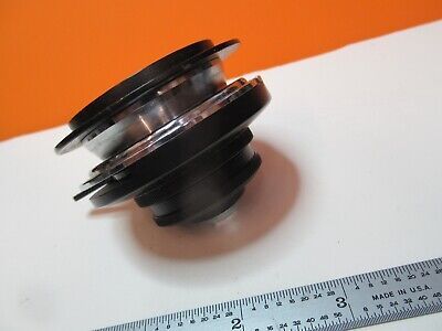 AO AMERICAN OPTICAL CONDENSER + IRIS DIAPHRAM for MICROSCOPE AS PICTURED 16-C-17