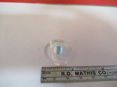 OPTICAL II-IV FUSED SILICA FLAT  DICHROIC LASER OPTICS AS PICTURED &F3-FT-02