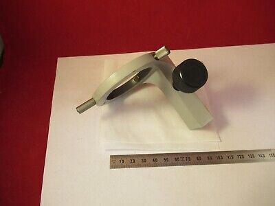 ZEISS GERMANY BRASS CONDENSER HOLDER MICROSCOPE PART AS PICTURED &96-A-06