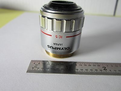 MICROSCOPE PART OBJECTIVE OLYMPUS JAPAN NEOPLAN 5X INFINITY OPTICS BIN#C8-23