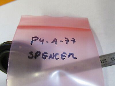 ANTIQUE SPENCER AO CONDENSER + IRIS OPTICS MICROSCOPE PART AS PICTURED P4-A-77