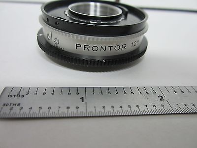 MIKROSKOP KAMERA VERSCHLUSS PRONTOR 125 OPTICS #Q3-20