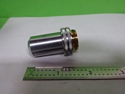 MICROSCOPE PART LEITZ GERMANY OBJECTIVE 10X OPTICS AS IS BIN#8M-C-17