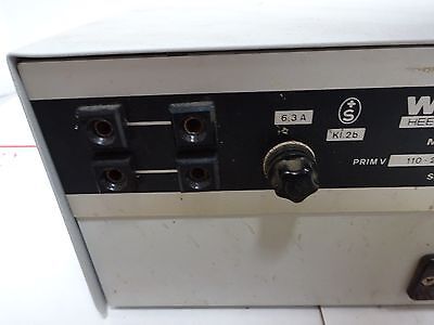 WILD SWISS LAMP POWER SUPPLY ILLUMINATOR MODEL MTR 22 AS IS BIN#TC-1