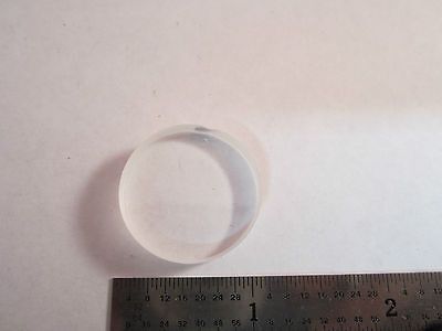 OPTICAL FLAT LASER OPTICS [chipped on edge, but usable] BIN#5M-23